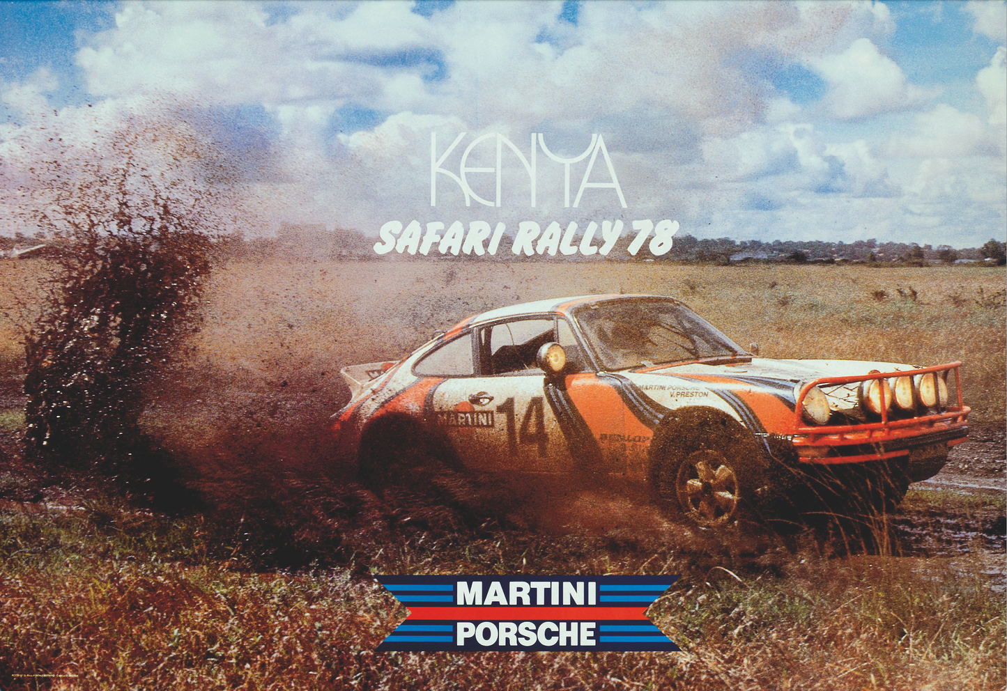 Kenya 1978 Rally Poster A1