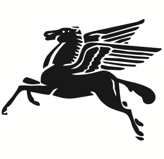 Vintage Pegasus sticker