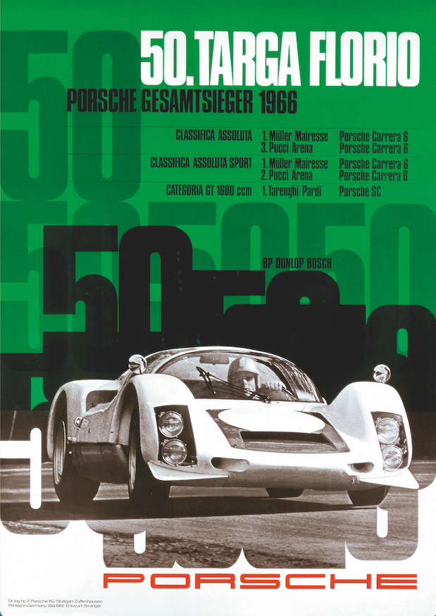 Porsche Targa Florio poster A1