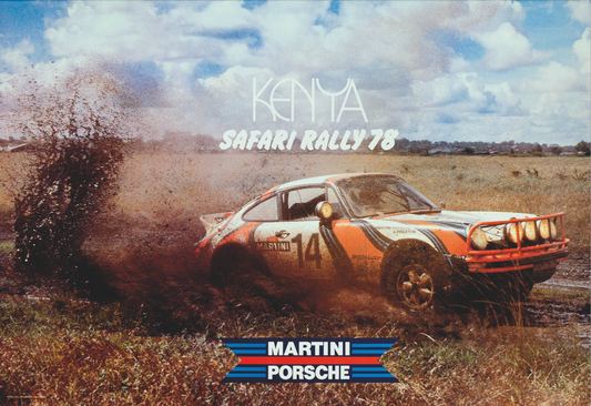 Kenya 1978 Rally Poster A1