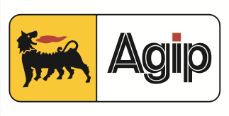 Vintage Agip sticker