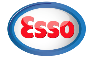 Vintage Esso sticker