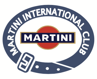 Vintage Martini racing club sticker